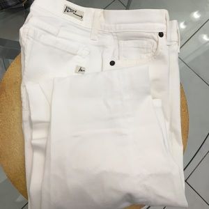 White jeans